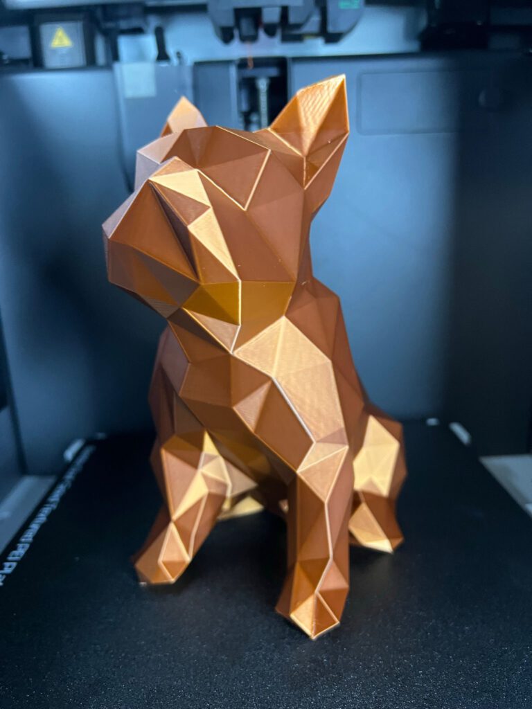 3D-Modell - Französische Bulldogge