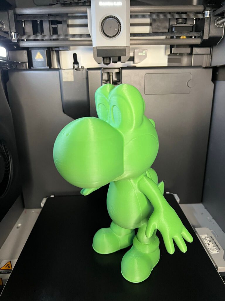 3D-Modell - Grüne Figur